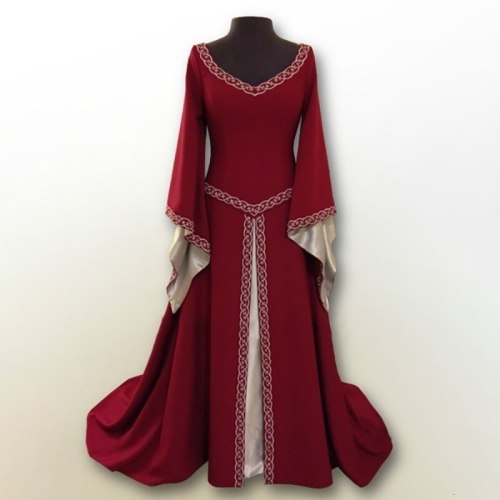 1838 Cosplay Medieval Palace Princess Dress Dresses