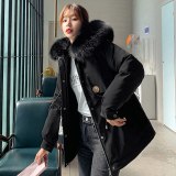 Women's Parka Casual Outwear Down Jackets Winter Coat Coats