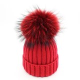 DP052 Women's Children Knitted Beanie Yarn Woolen Hat Hats
