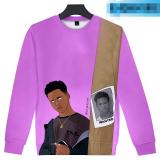 BLYH02 3D Print Tay-K Sweatshirt Men/Women Fashion Hoodies Tay-K Sweatshirt 3D Capless Sweatshirt Polluver Boys/Girls  Autumn Tops