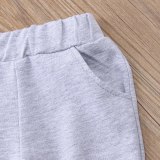 Clothes Girls Boys Kids Cute Rabbit Hoode Top+ Pants Bodysuits 1397580