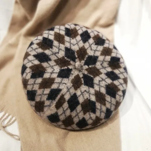 Winter Warm Berets Berets Hat Hats  AXBL-002536