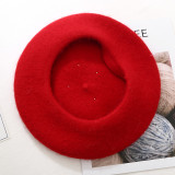 Wool Women Winter Berets Female Warm Vogue Beret Hats 1398958