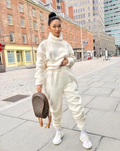 Fashion Streetwear Lounge Set Tracksuits 1402107
