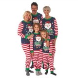 Party Clothes Printed Home Wear Pajamas Parent-child Family Matching  9190-876