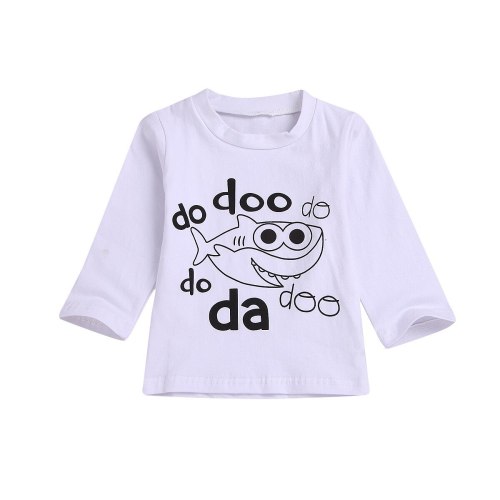 Long Sleeve Children T-shirt Cotton Kids Shirts Tops  MN11856