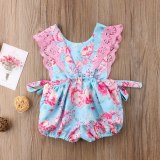 Romper Newborn Baby Girls Floral Jumpsuit Bodysuits PP121518