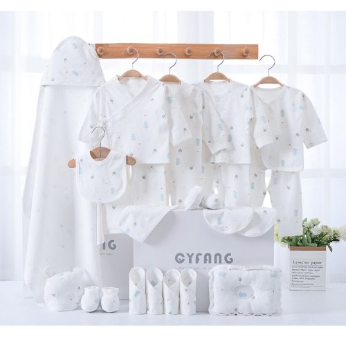 0-9 Months 19pcs/set Cotton Newborn Baby Clothes Bodysuits 892634