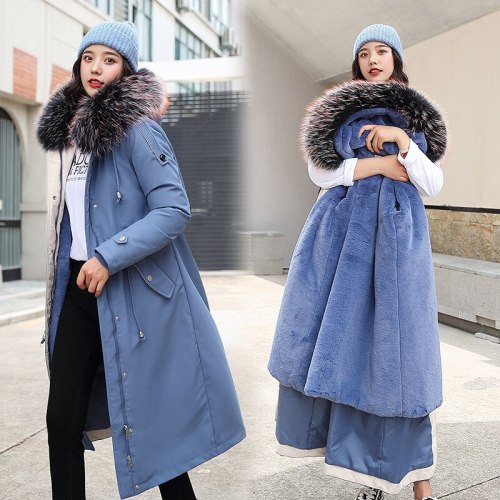Women's Winter Long Parkas Coat Coats 91856