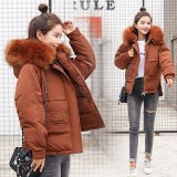 Fashionable cotton-padded jacket for girls Ms cotton-padded jacket90796