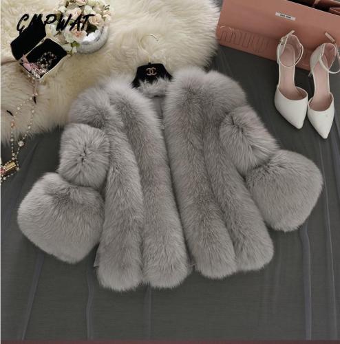 Winter Warm Faux Fur Jacket Fur Coat Coats 806