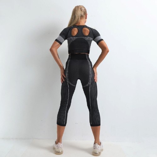 Yoga Sports Bodysuit Bodysuits Set 00693