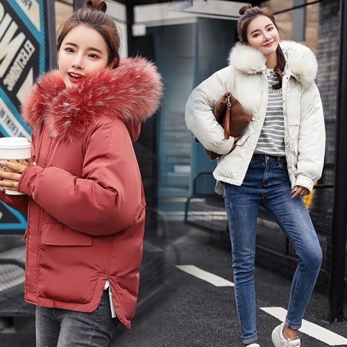 Fashionable cotton-padded jacket for girls Ms cotton-padded jacket90796