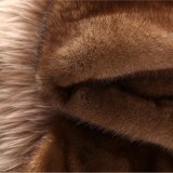 High Faux Mink Fur Coat Coats
