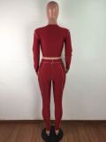 Women Long Sleeve Top T-shirt Skinny Pants Bodysuits  CY1296 A3235