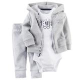 Newborn Baby Boys Girls Clothes  Coat+Rompers+Pants Bodysuits HA0235826