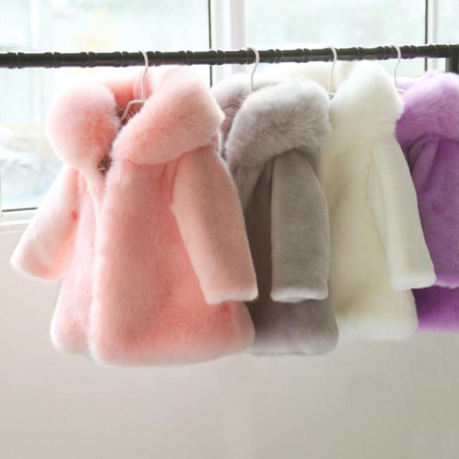 Winter Children Faux Fur Coat Coats 0617AW