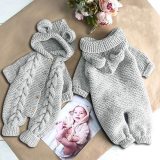 Newborn Infant Baby Girl Boy Winter Warm Sweater Coat Coats 0059610