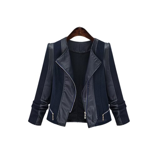 New Fashion Jacket PU Leather Coat Coats 383647