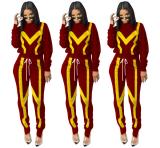 Sexy Print Autumn Tracksuit Tracksuits SM904859