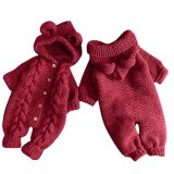Newborn Infant Baby Girl Boy Winter Warm Sweater Coat Coats 0059610