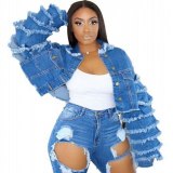 Autumn Fashion Streetwear Jeans Coat Coats A322334