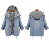 Winter Warm Women Collar Hooded Coat Coats 837125