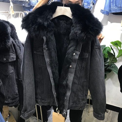 Winter Coat Cotton Padded Jackets Jean Parka Coats 365323