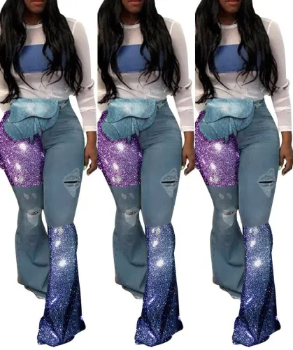 Fashion Party Club Jeans Pant Pants A315753