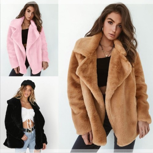 Winter Plush Coat Coats AL100526