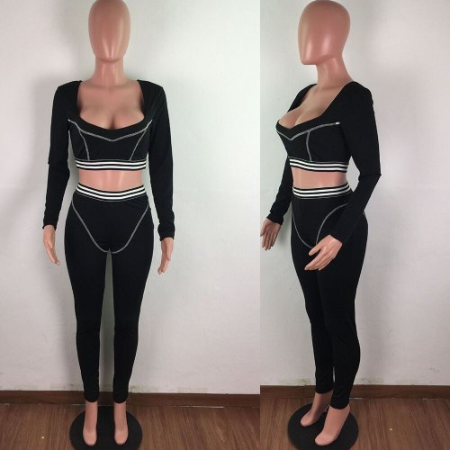 High Waist Legging Tracksuit Tracksuits A3227 Cy8745
