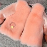 Fashion Children Faux Fur Coat Coats