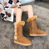 Winter Warm Button Snow Boot Boots 187325