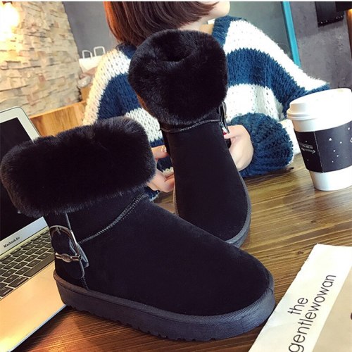 Winter Women's Leather Classic Snow Boot Boots