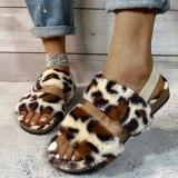Hot Style Faux Fur Slippers