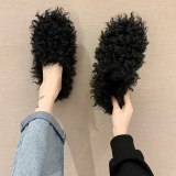 Winter Faux Fur Silpper Slippers