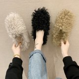 Winter Faux Fur Silpper Slippers