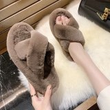 Faux Fur Shoes Slippers Casual Slippers 5G-126
