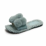 Winter Women Pom Pom Warm Faux Fur Slipper Slippers 5126