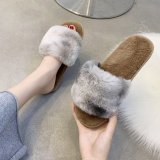 Winter Warm Faux Fur Slipper Slippers A14325