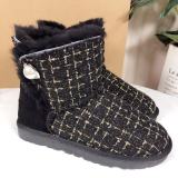 New Short tube Snow Boots Women's Warm Boots 335236