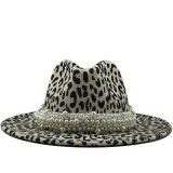 Women Men Wool Fedora Hat Hats JX-10469