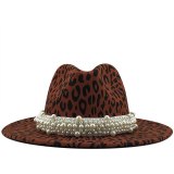 Women Men Wool Fedora Hat Hats JX-10469