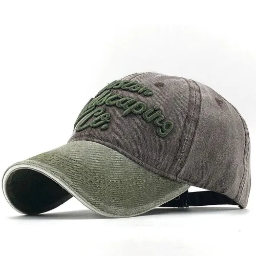 Women's Men's Outdoor Cotton Unisex Fishing Baseball Hats JX-9085