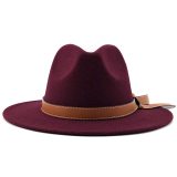 Women's Felt Hat Jazz Bowler Hat Hats JX-6463