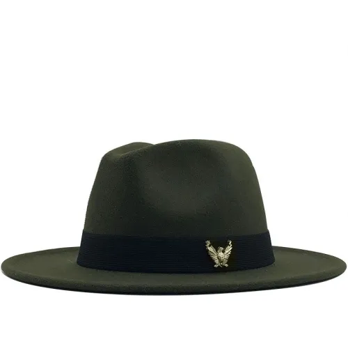 Simple Winter Fedoras Top Jazz Hat Hats JX-6529