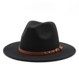 Fedora Hat Wide Brim Jazz Hat Hats JX-115563