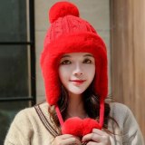 Women Cute Pompom Knitted Hat Hats X19-593