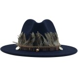 New Women Men Wool Fedora Hat Hats JX-6688