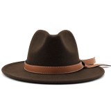 Women's Felt Hat Jazz Bowler Hat Hats JX-6463